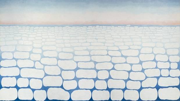 Georgia O'Keeffe Sky Above Clouds IV